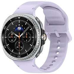 Silicone Sport Band for Smartwatch - Original Strap for Classic 46mm (Official Purple)