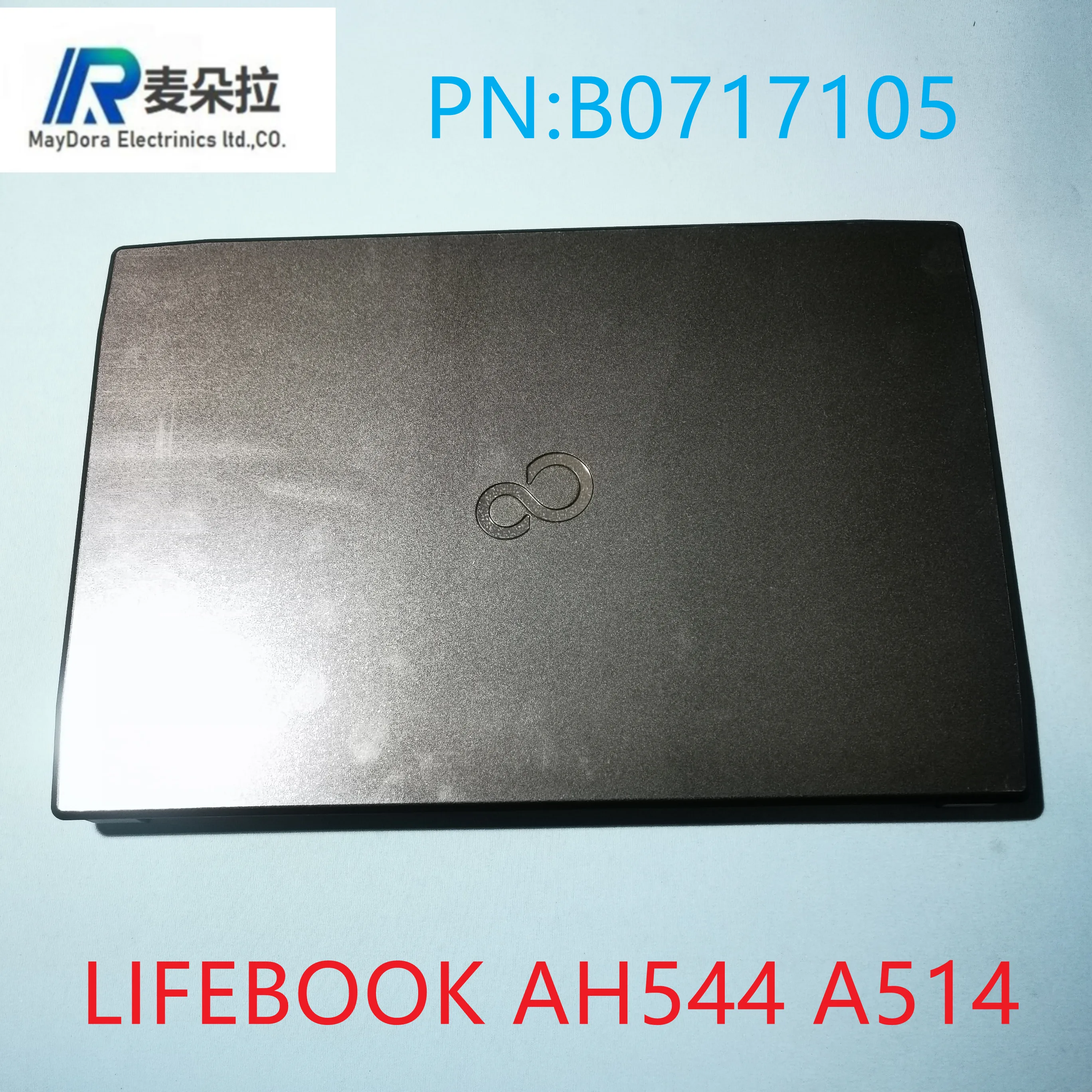 Capa Original para Laptop para Fujitsu Lifebook Tampa Traseira Lcd Tampa Traseira Preto B0717105 Ah544 A514 Novo - Imagem 2