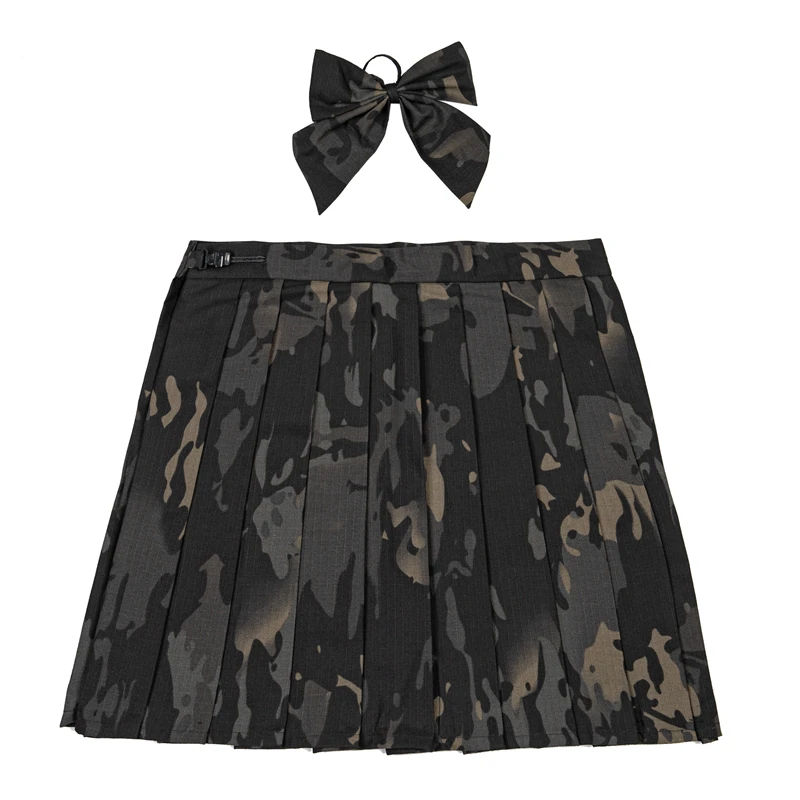JK MCBK MC camouflage uniform skirt Tactical pleated skirt