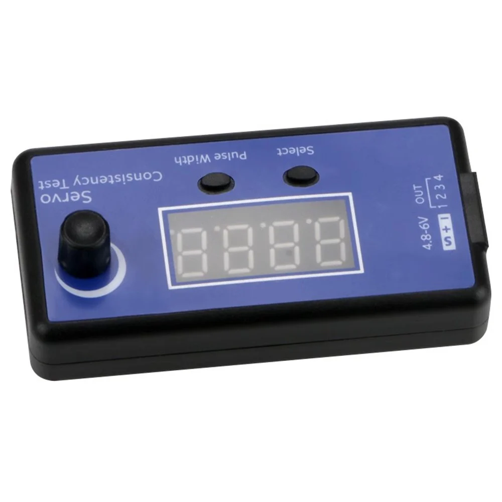 RC Servo Tester ESC Consistency Control 4 Servos for RC Helicopter Airplane Car Digital Steering Servo 2us Multi-function - 2