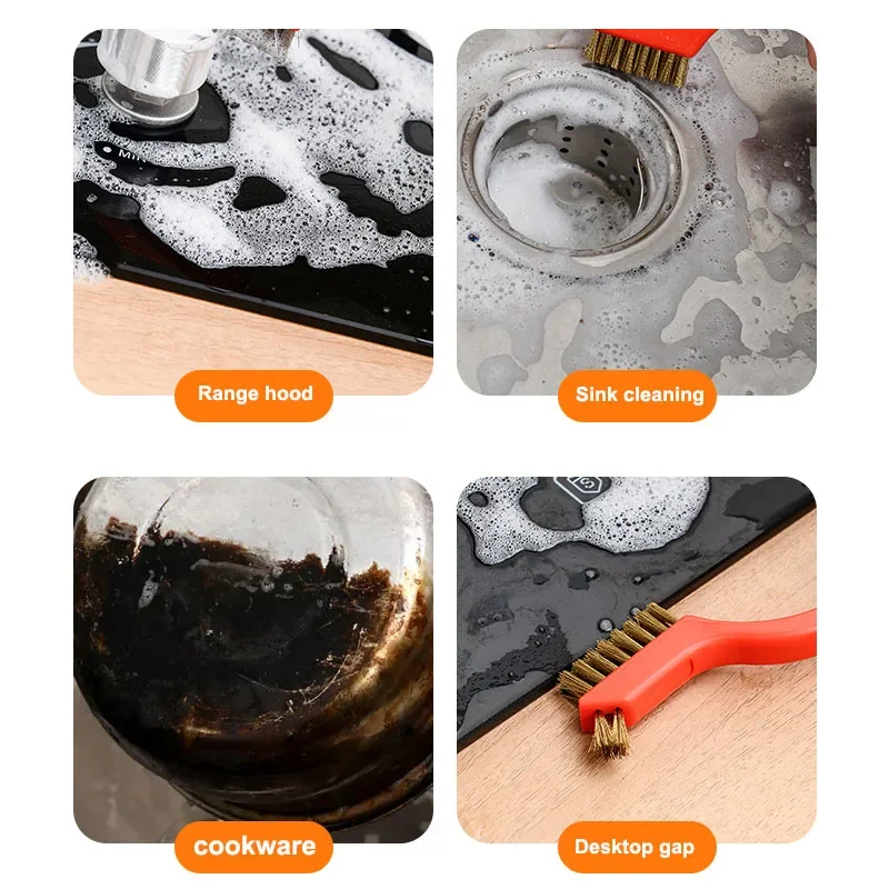7 Inches Stainless Steel Brush Brass Cleaning Brush Polishing Rust Remover Metal Wire Burring Cleaning Tool Family 3-piece set
