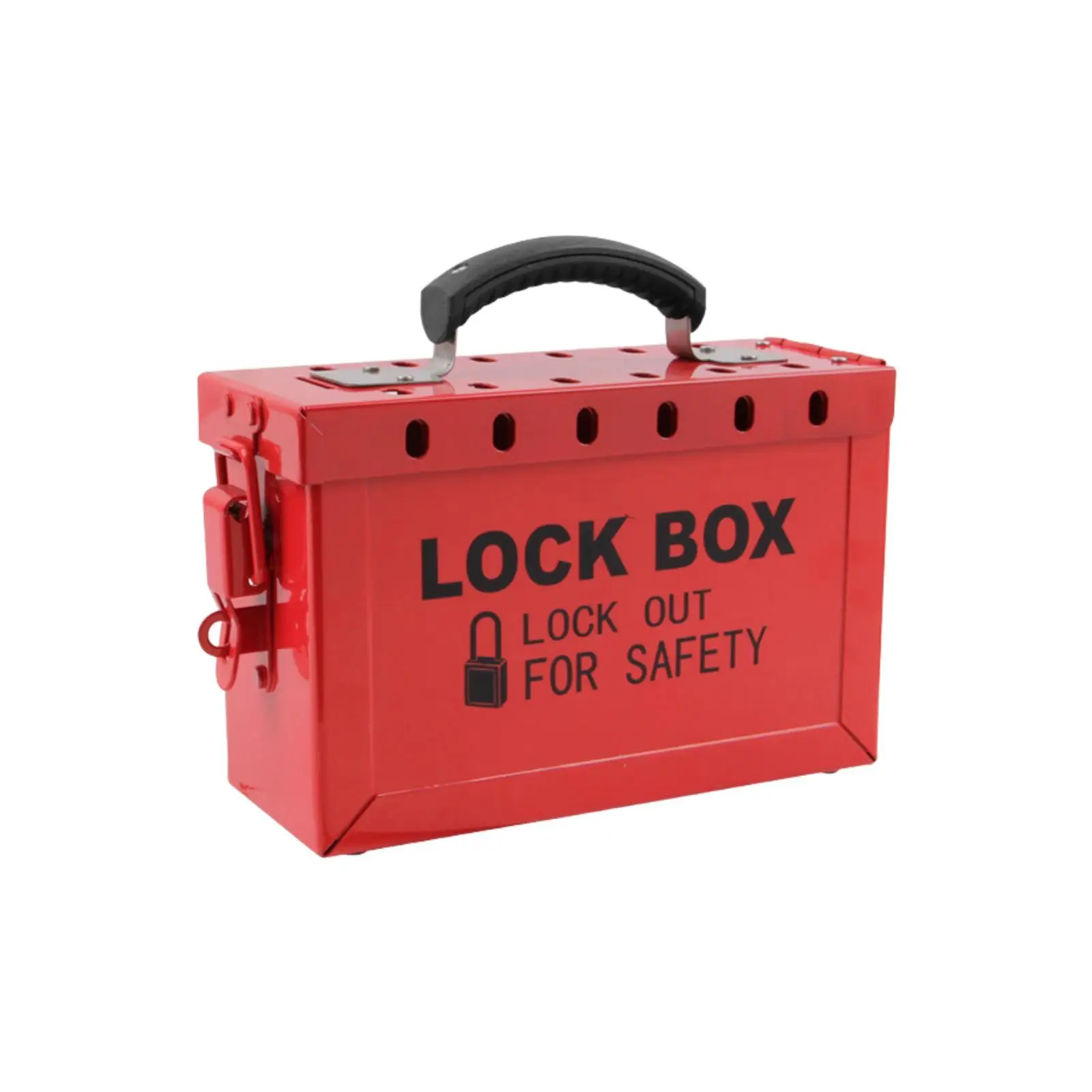 Lock Box 13 Users Anti Slip Handle Lightweight Convenient Efficiency Easy to Use Padlock Box for Car Factory Device Management