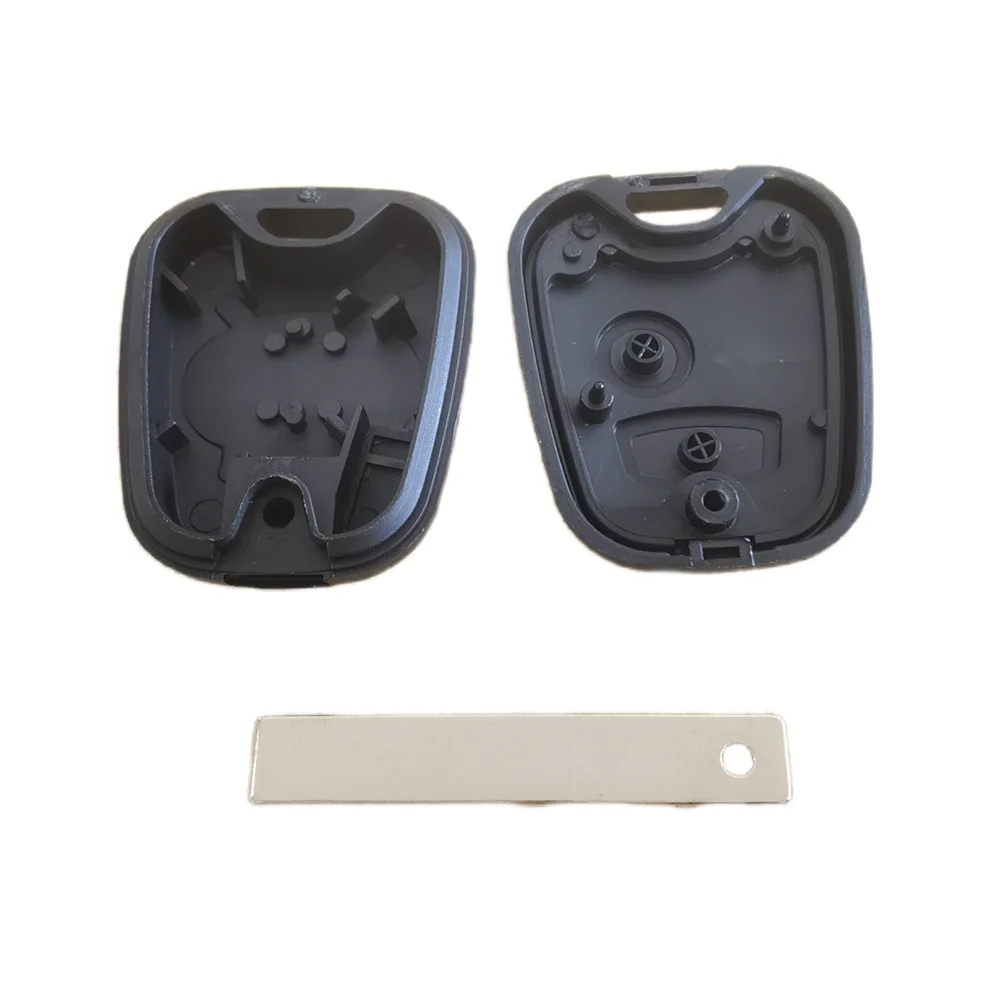 Key Case 2 Buttons Remote Key Shell Case for Peugeot 307 with HU83 Blade