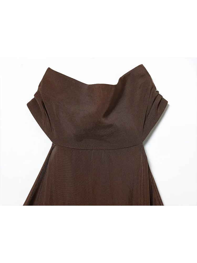 New Women Halter Tops Fashion Backless Elegant Asymmetrical Top Casual Sleeveless Solid Color High Street Female Chic Tops