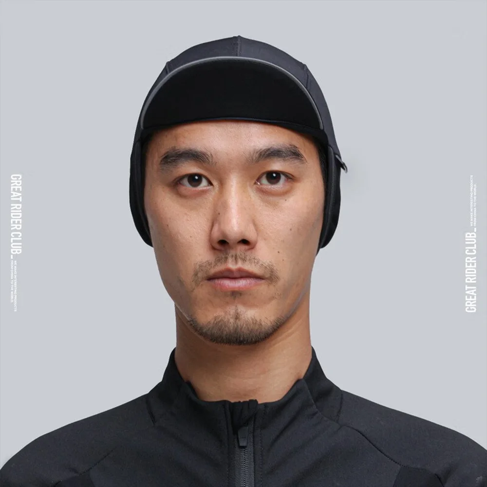 GRC 사이클링 캡 언더 헬멧, UPF 50+ 자외선 차단 스컬 캡, 가볍고 통기성 좋은 자전거 모자