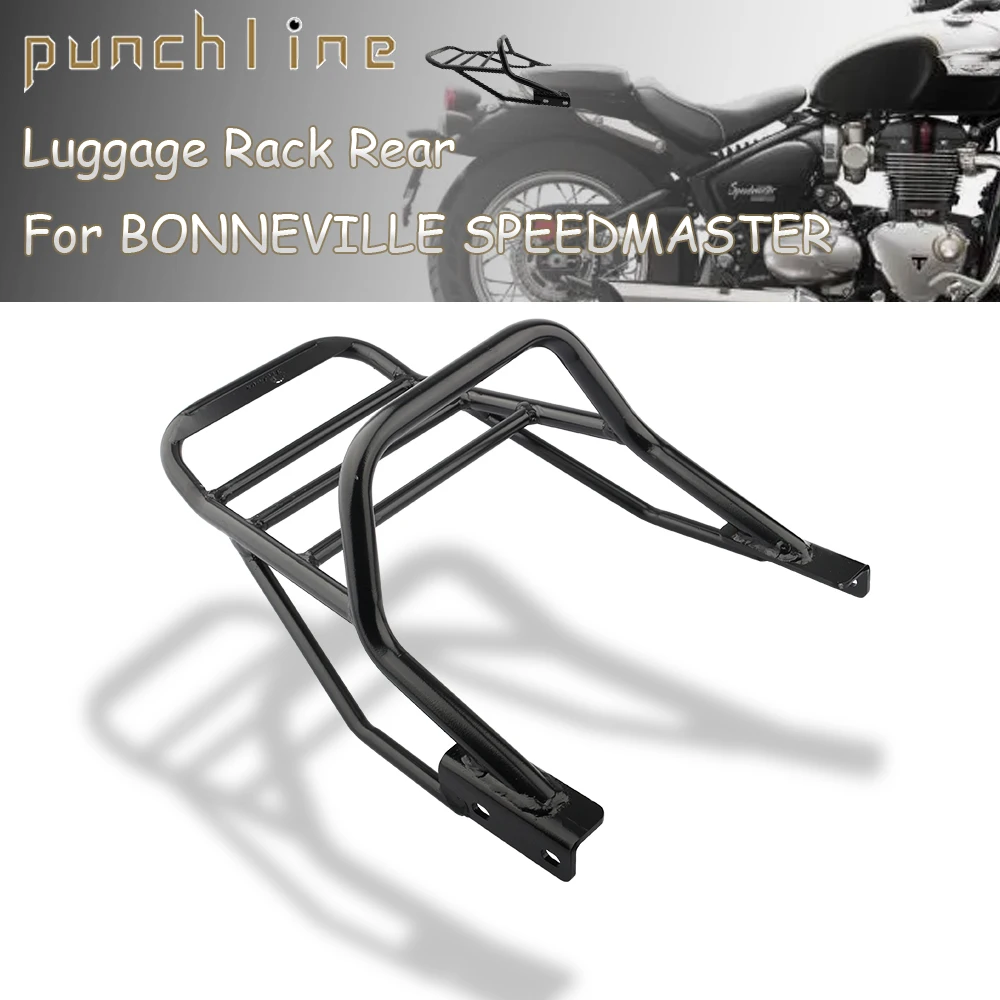 Per Bonneville Speedmaster Portapacchi Portapacchi Posteriore Portapacchi Portapacchi Valigia Bordo Portapacchi Sedile Posteriore Corrimano Scaffale D