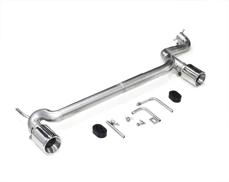 

SYPES Silver Single-Row Stainless Steel Carbon Fiber Muffler Tip for 1.0t Civic Exhaust Pipe