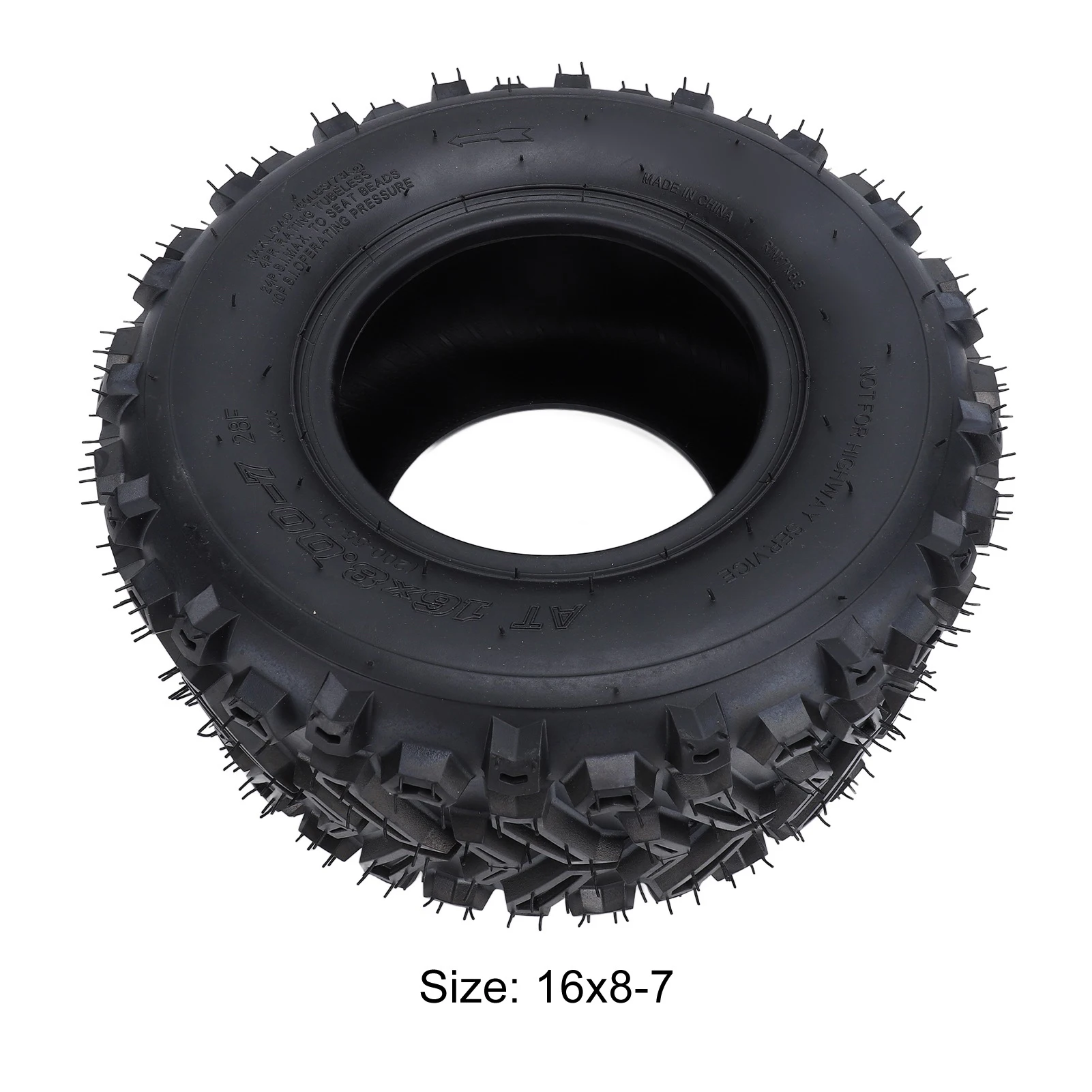 16x8-7 Vacuum Tires Are Suitable for Atv, Utv, Kart, Agricultural Vehicles, Etc