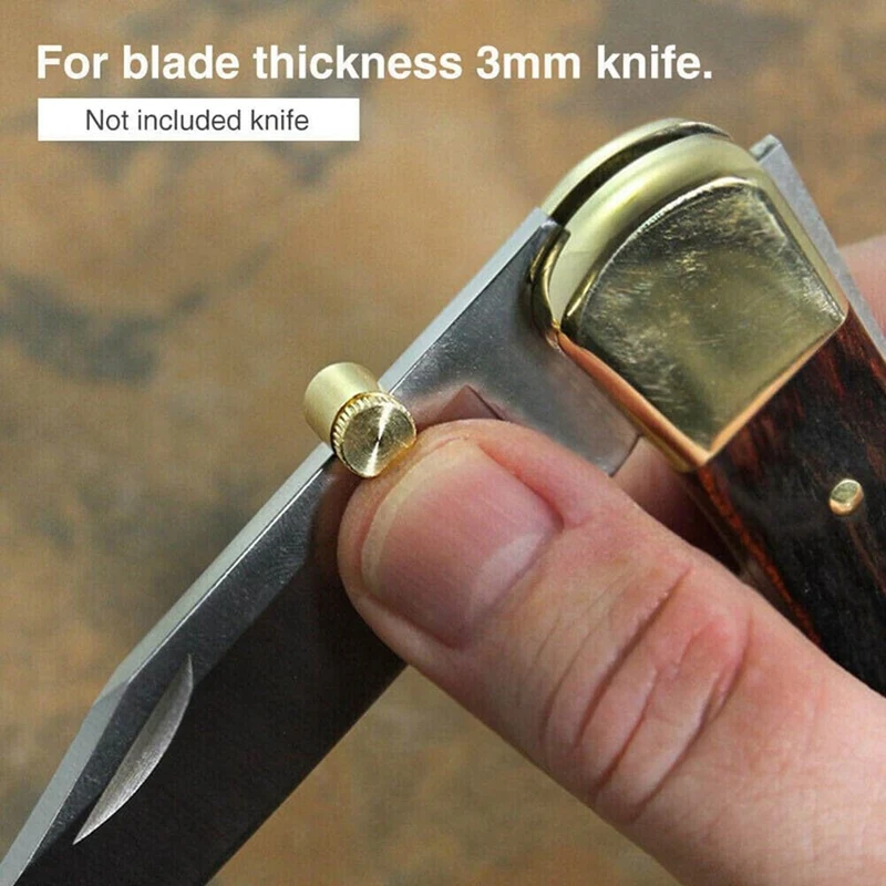 Thumb Stud Fit For Buck 110 Folding Knife Universal Replacement Thumb Button For Folding Hunting Knives Blade Durable 8 Packs
