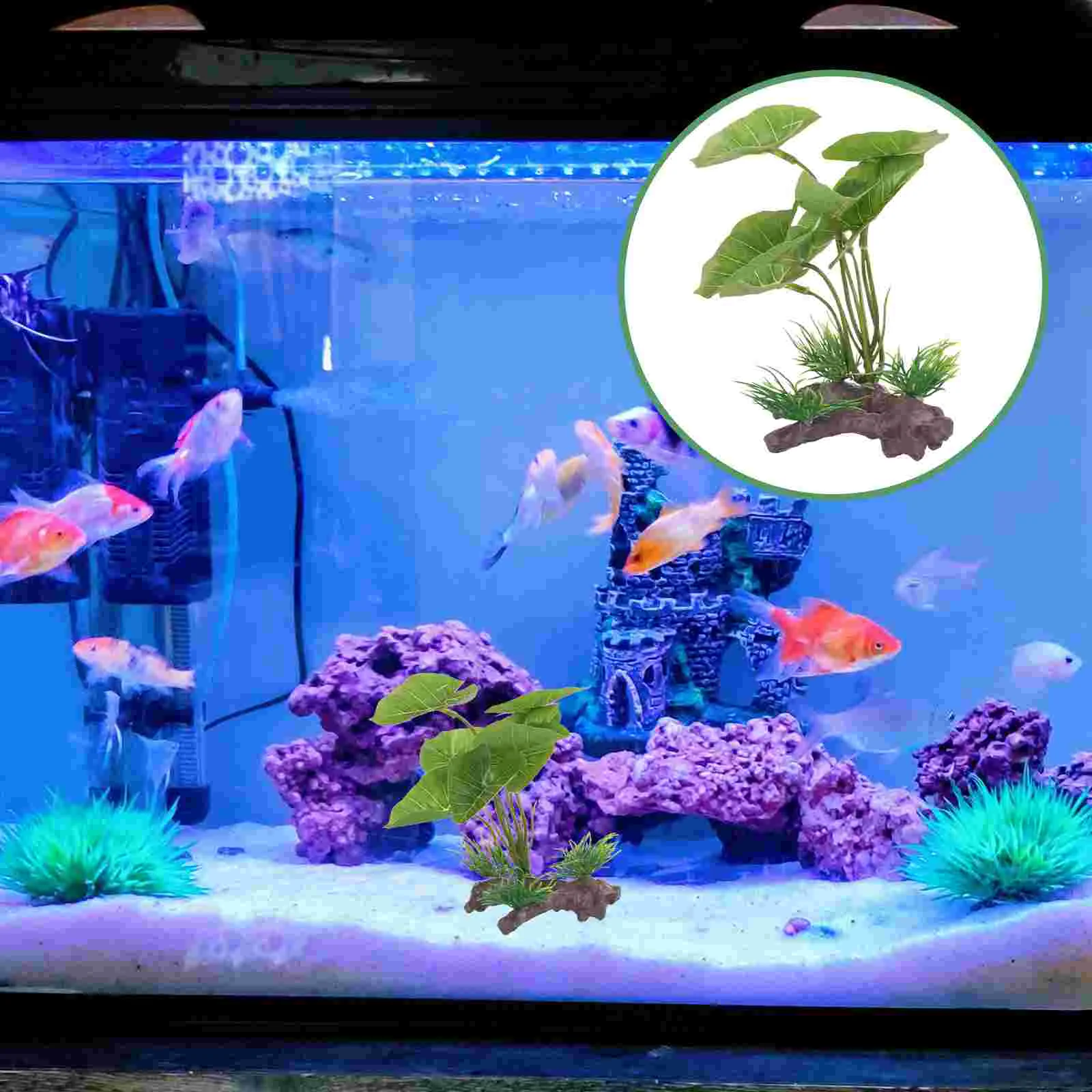 Duraturo Ampiamente Usato Decorativo Acquario Erba Acquario D'Acqua Dolce Pianta Betta Pesce Acquario Piante Per L'Abbellimento Dell'Acquario