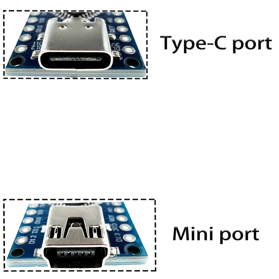 Nano 3.0 Mini Type-C Micro USB With the Bootloader Compatible Nano Controller for Arduino CH340 USB Driver 16Mhz ATMEGA328PB image 1