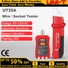 UNI-T UT25A Circuit Breaker Finder 90-120V LED Indicator Socket Tester with Adjustable Sensitivity Beeper Analogue Receiver 1