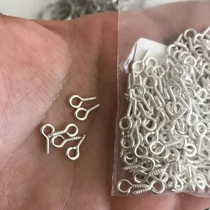 Mini Metal Eye Pins and Eyelets