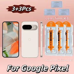 Ultimate Screen and Camera Protection Kit - Toughened Glass, No Dust Bubbles, Easy Installation - Google Pixel 8 Pro