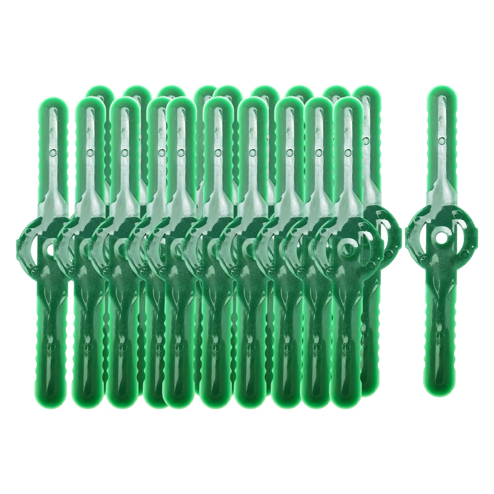 20-Pack Plastic Blades for Electric Lawn Mower and Garden Trimmer