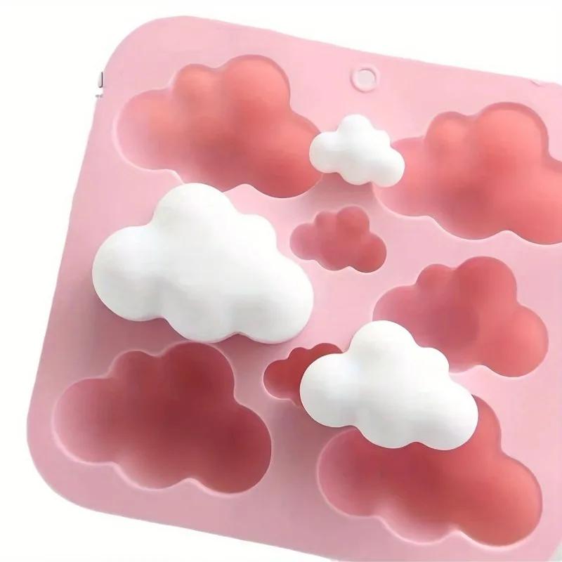 1pc Crystal Epoxy Mold, The Cloud-shaped Mold for Candles Can Be Used To Make Molds for Candles and Soap Supplies