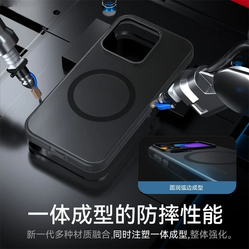 Xiaomi Mi 17 Pro Magnetic Matte Transparent Camera Protective Case