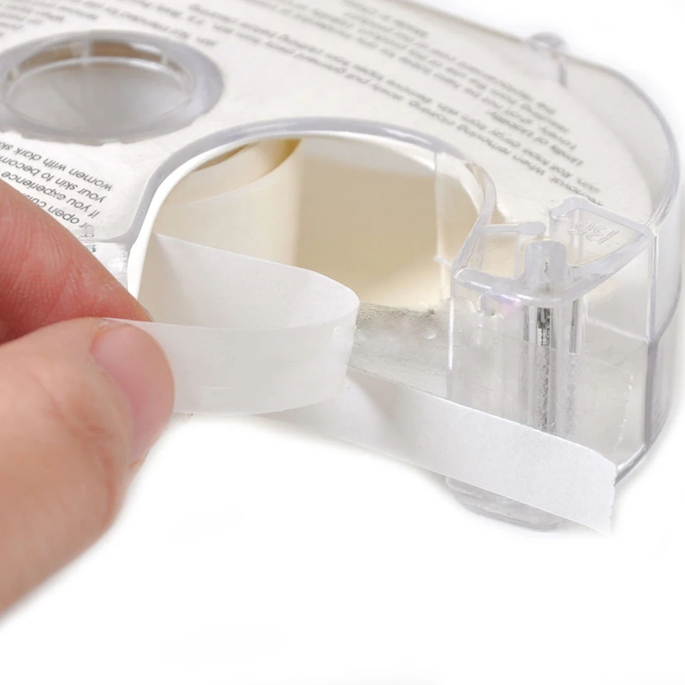 Clear Double Sided Tape for Clothing Body Transparent Strong Adhesive for All Skin Tones Fabric 3 Invisible Women