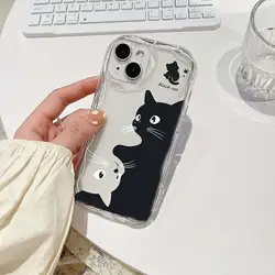Stylish Dragon Cat Soft Protective Back Cover for Huawei Honor and Nova Series (S13136)