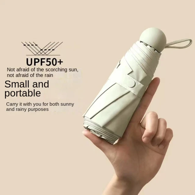Nap Esernyő-Uv-Anti-Uv Mini Kapszula Esernyő Kis Zseb Napvédelem És Ultraibolya Védelem Parasol Paraguas - Image 2