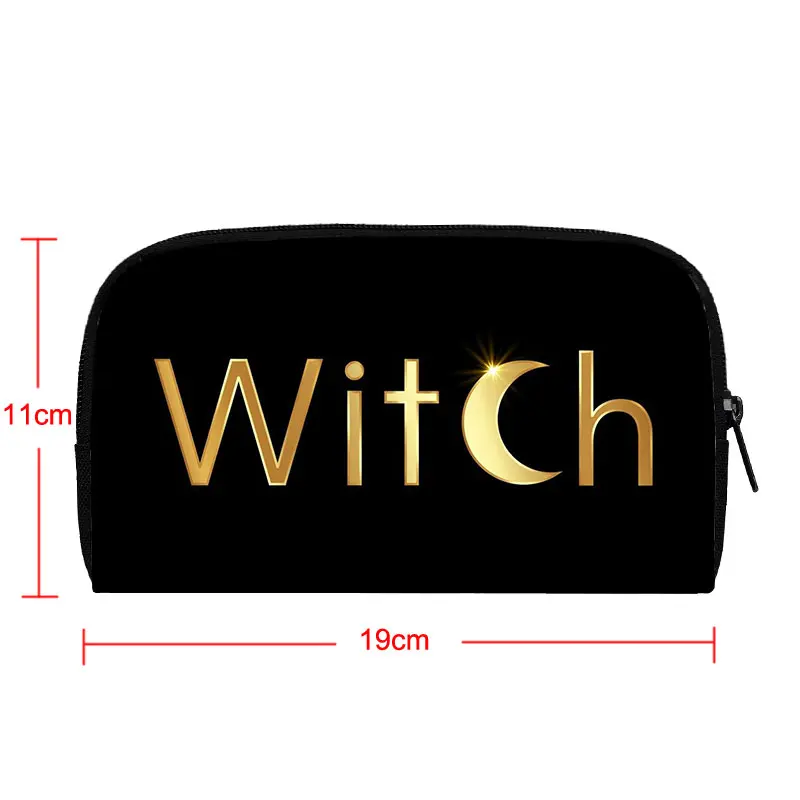 Witchy Woman Wallet Witch Moon Star Cat Purse Magical Witchcraft Wicca Money Coin Bag Credit Card Phone Holder Women Long Wallet 3
