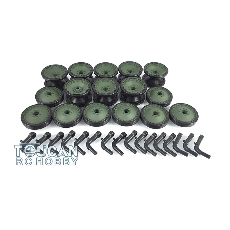 

Heng Long Spare Parts Toys 1/16 Jadpanther 3869 Panther G 3879 RC Tank Plastic Road Wheels DIY Accessories Toys Model TH00337