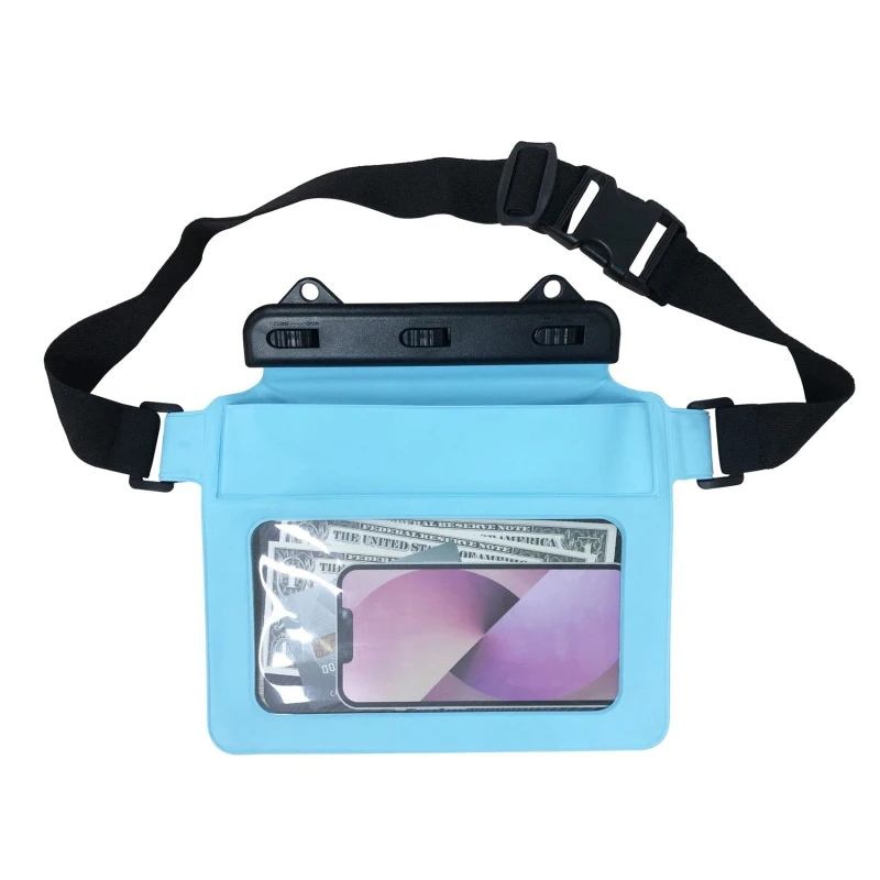 Waterproof Dry Bag Pouch Phone Bag Underwater Case Shoulder Bags Adjustable Waist Strap For Beach Swimming Boating Fishing waterproof bag dry bag waterproof phone case