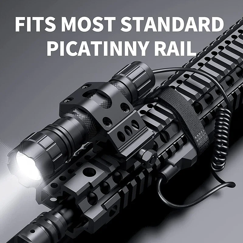 Tactical LED Flashlight with 18650 Battery for Hunting