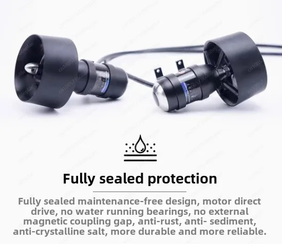 2PCS T60-30 Series: Sea Scooter, Underwater Motor, Unmanned Ship Propeller