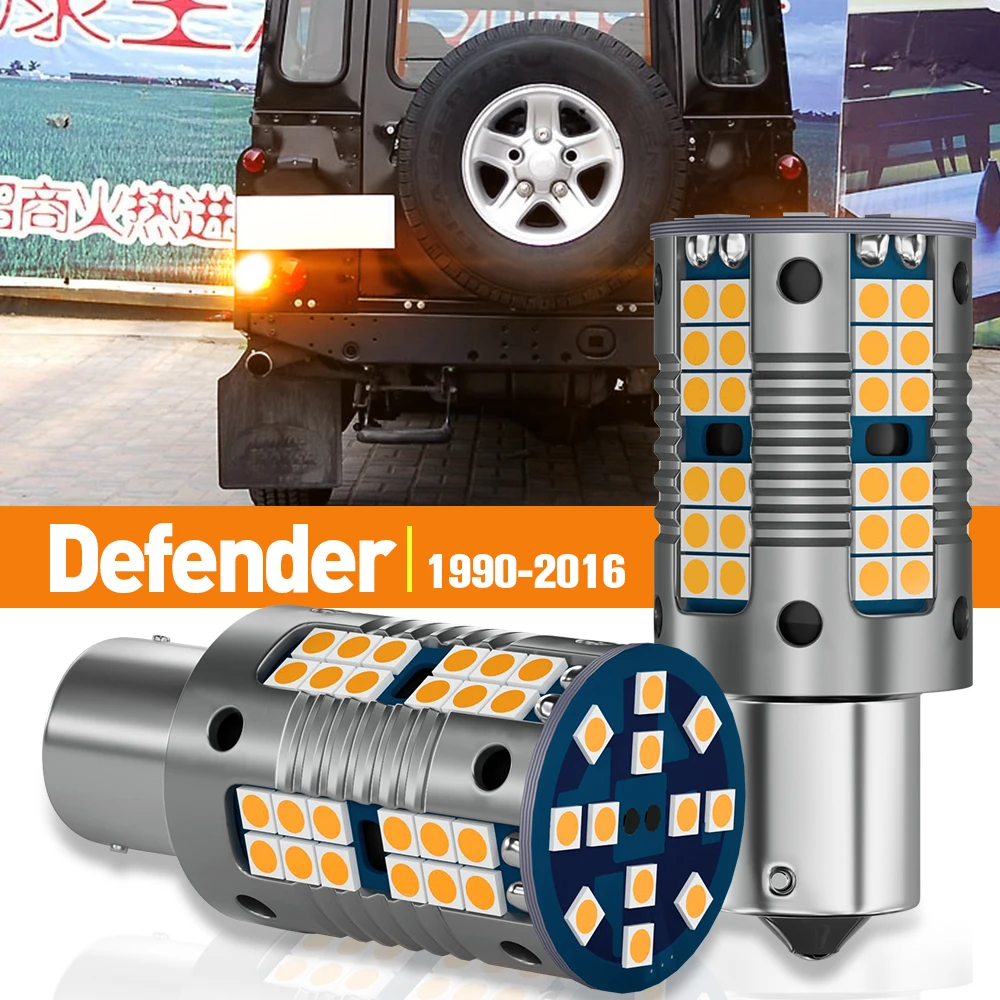 

2pcs LED Turn Signal Light For Land Rover Defender L316 1990-2016 2007 2008 2009 2010 2011 2012 2013 Accessories Canbus Lamp