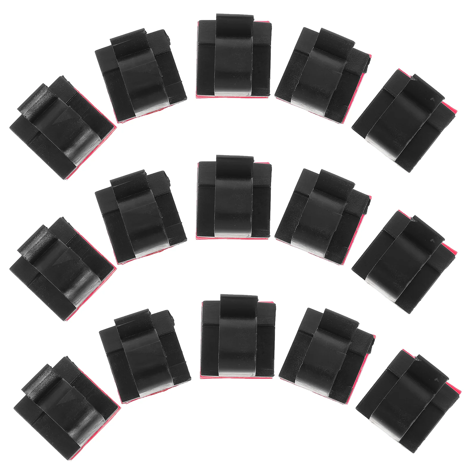 

100 Pcs Electrical Wire Desktop Cable Organizer Adhesive Clamp Clips Fixation Acrylic Wires