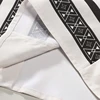 Men's Two-Piece Geometric Printed Button Down Shirt and Shorts Hawaiian Style Suit 5