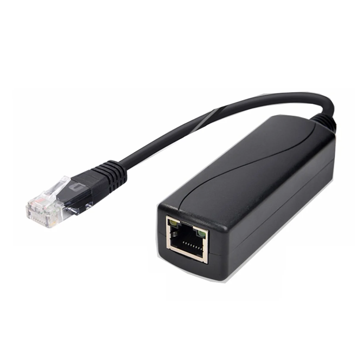 48V to 24V POE Converter with 100M Ethernet Speed PoE to 24 Voltage Regulator Mode B for Passive