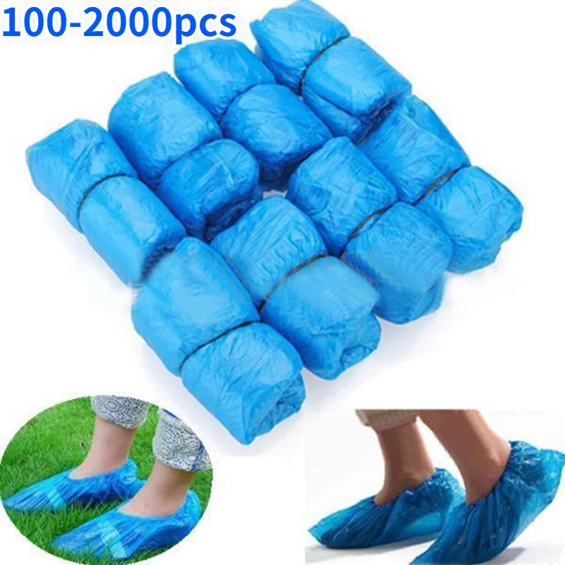 Shoe Covers Disposable Shoe Covers 100-2000PCS Shoe Covers Disposable Large Shoe Covers Non Slip Waterproof Shoes Protectors Durable Boot&Shoes