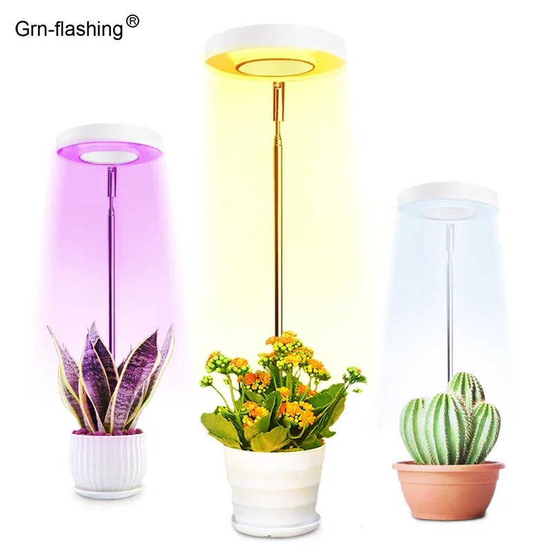 

Retractable LED Plant Growth Light USB 5V Dimmable Timed Growth Light with Controller for Indoor Plant Vanilla Growth