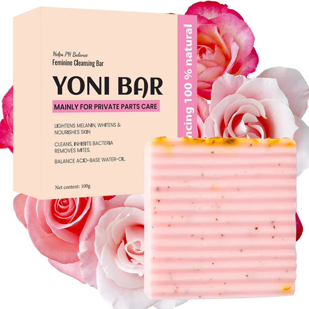 100g YONI soap Private essential oil soap Handmade cold bath bath Antibacterial deep cleaning Balance PH value Skincare