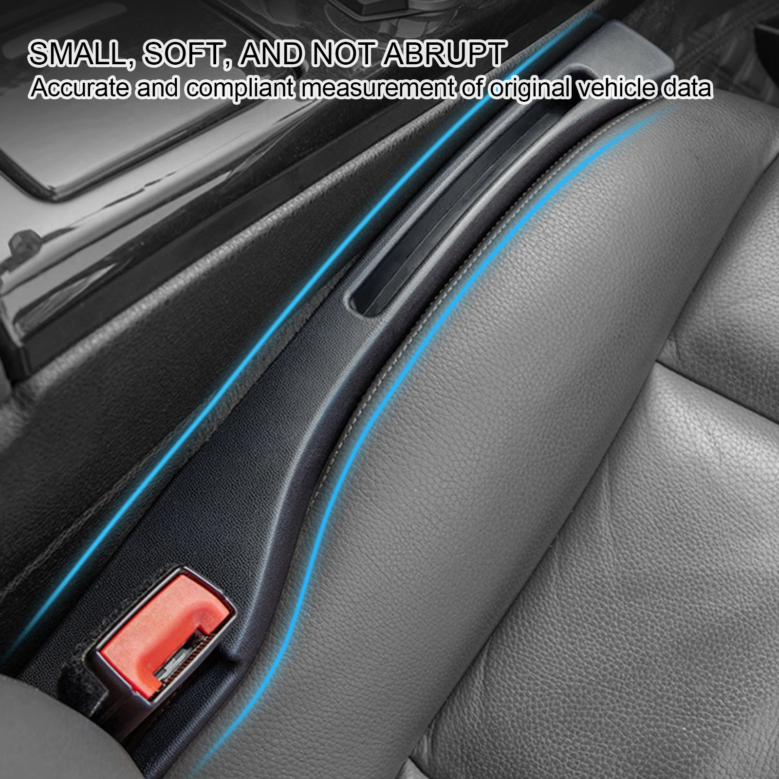 1pc New Car Seat Gap Plug Leak-proof Strip To Supplement Car Interior  Supplies Seat Edge Seam Strip Set