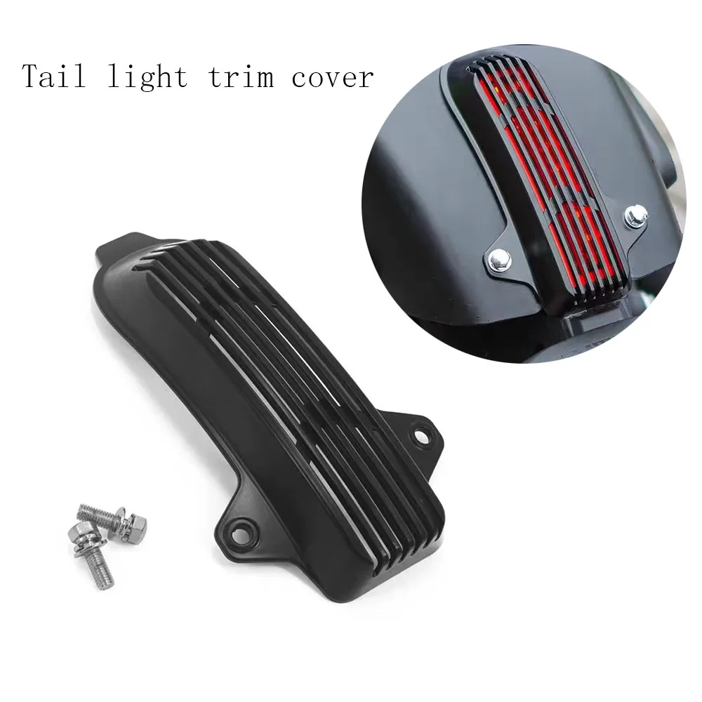 

New Motorcycle Fit SRV300 / SRV250 Accessories Tail Light Trim Cover Taillight Protective Cover For QJMOTOR SRV 300 / SRV 250