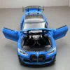 1:32 BMW M4 Coupe Alloy Sports Car Model Diecasts & Toy Vehicles Metal Toy Car Model Sound Light Simulation Collection Gift 3