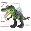 Large Electric Dinosaur Toy Jurassic Park World Walking Dinosaur Robot With LED Light Sound Tyrannosaurus Rex Toys For Boys Kids 5