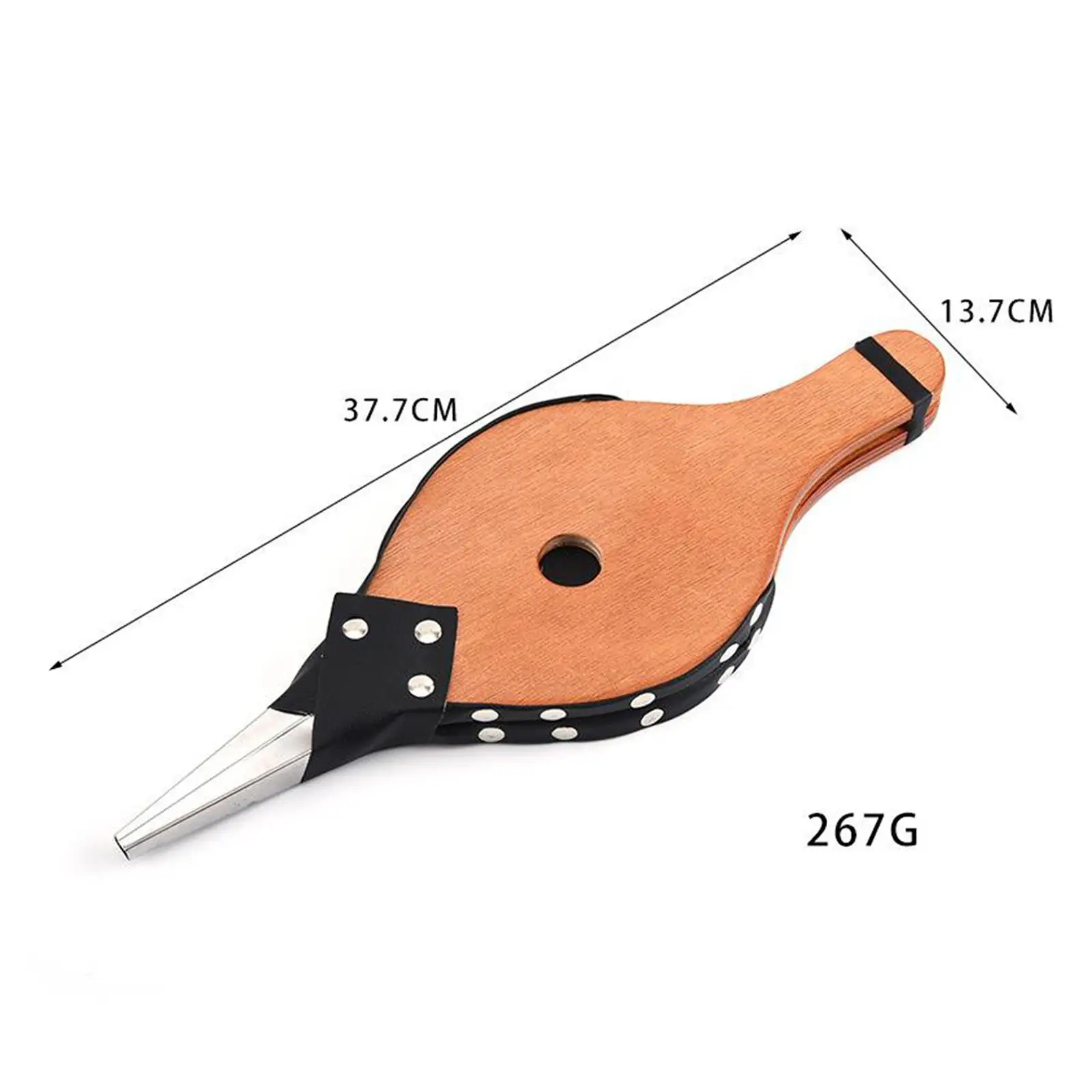 Stove Fan Outdoor Barbecue Tool Leather Tiger Fireplace Blower Manual Wooden Chulisia Handheld Bellows for BBQ Grill Fireplace Decorative