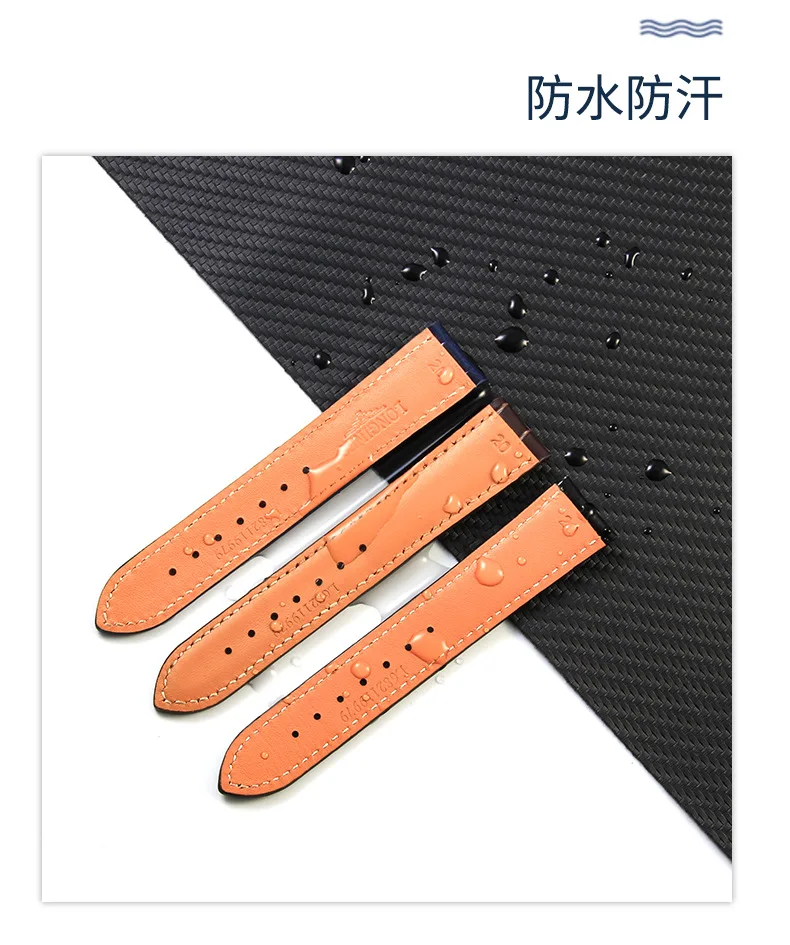 Premium Genuine Leather Watchband - Elegant Watch Strap & Bracelet in Cowhide