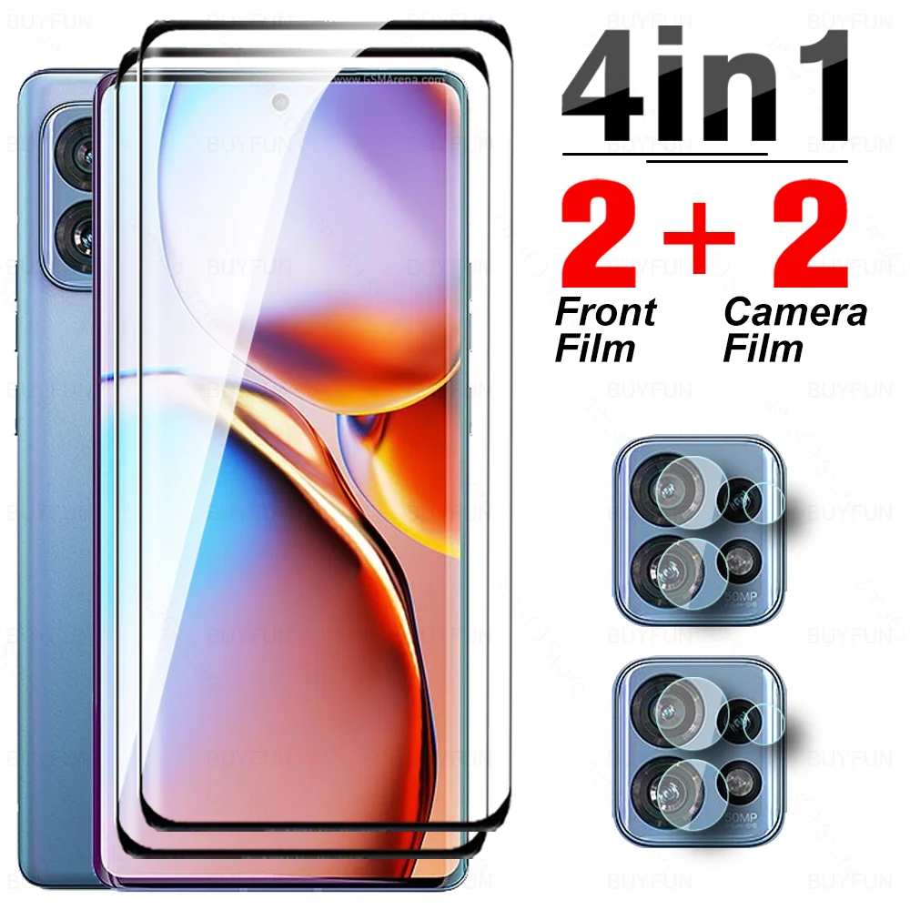 Premium Curved Tempered Glass Screen & Camera Protector