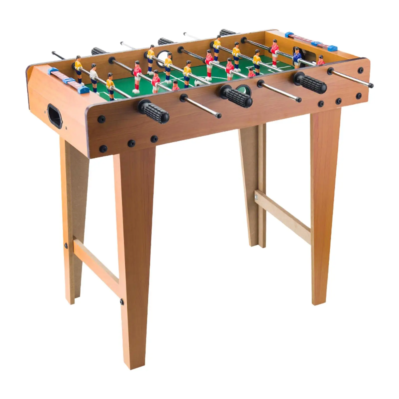 Wooden Foosball Table with Ball Tabletop Football Soccer Game for Outdoor 2