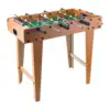 Wooden Foosball Table with Ball Tabletop Football Soccer Game for Outdoor 2