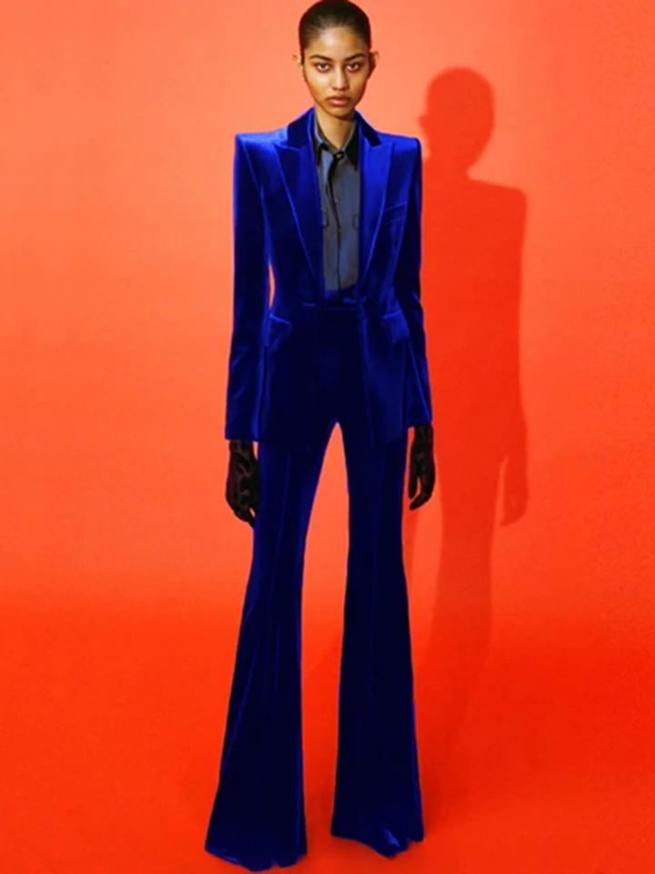HIGH STREET 2024 Fall Winter Designer Runway Suit Set Women