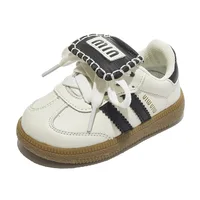 Boys And Girls Canvas Shoes Children's School Performance Shoes Fashion Children Biscuit Bottom Breathable Kids Shoes 5