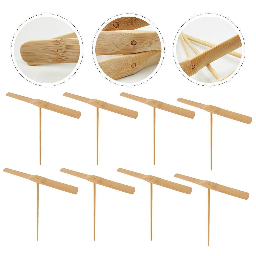 

20 Pcs Flying Spinners Disc Toys Bamboo Dragonfly Kids Playthings Child Hand Helicopter Outdoor Playset