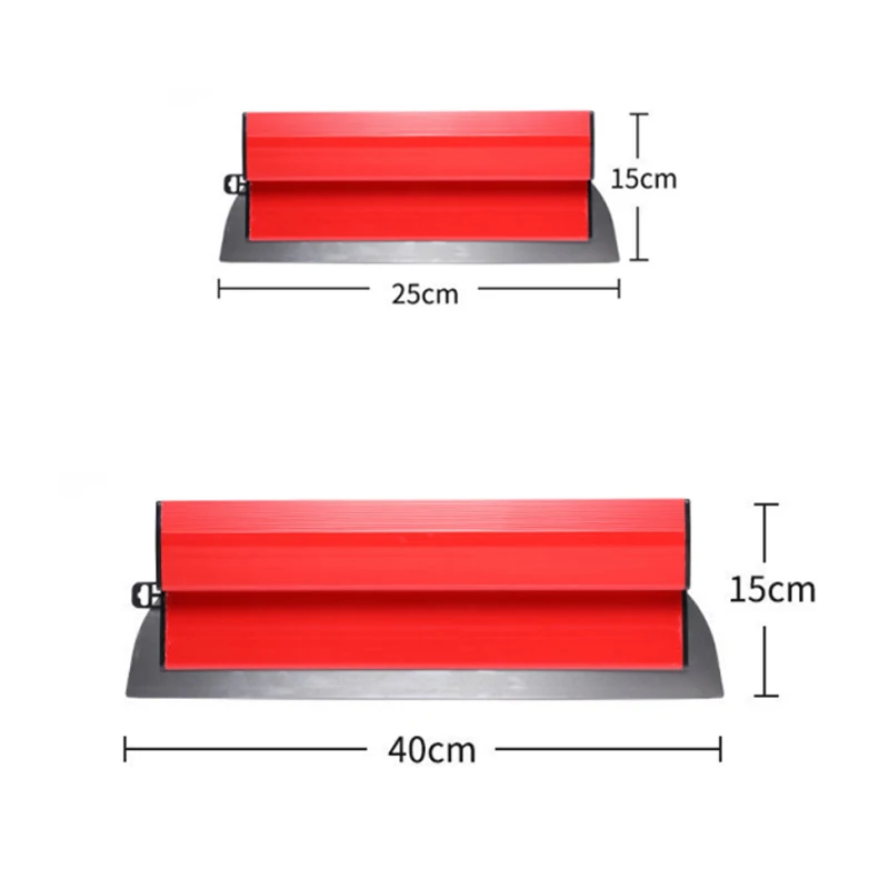 25/40CM Drywall Smoothing Spatula Skimming Flexible Blade Painting Finishing Skimming Blades Building Tool Wall Plastering Tools