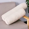 Round Removable Bed Pillows Roll Head Leg Back Lumber Support Light Travel Column Bolster Pillow Washable Cylindrical Cushion 5